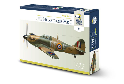 70020 Hurricane Mk I  - Dywizjon 303 - Model Kit Model samolotu do sklejania