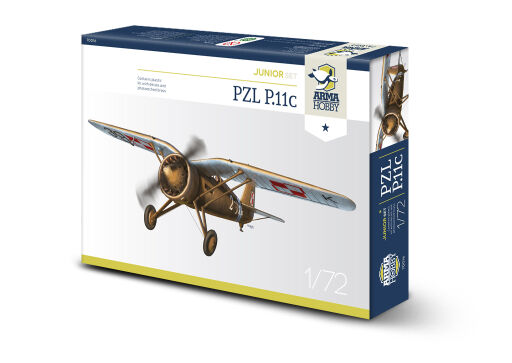 70016 PZL P.11c Junior Set 1/72