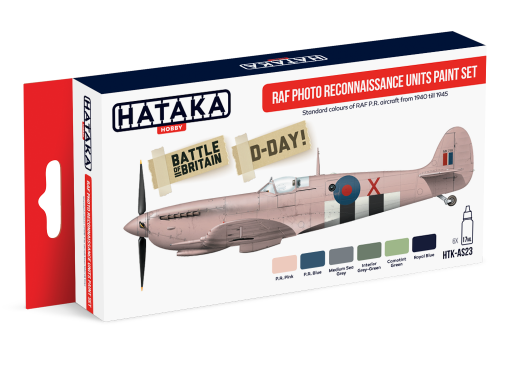 HTK-AS23 RAF Photo - Reconnaissance Units paint set farby modelarskie