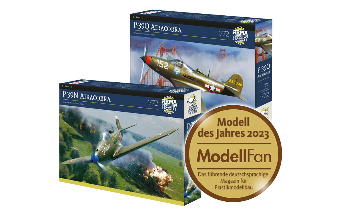 P-39 Airacobra 1/72– Promocja Medalowa