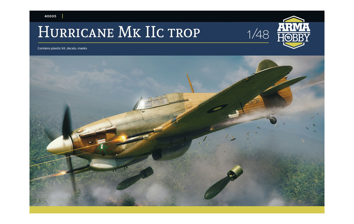 Przedsprzedaż 1/48 Hurricane Mk IIc Trop!