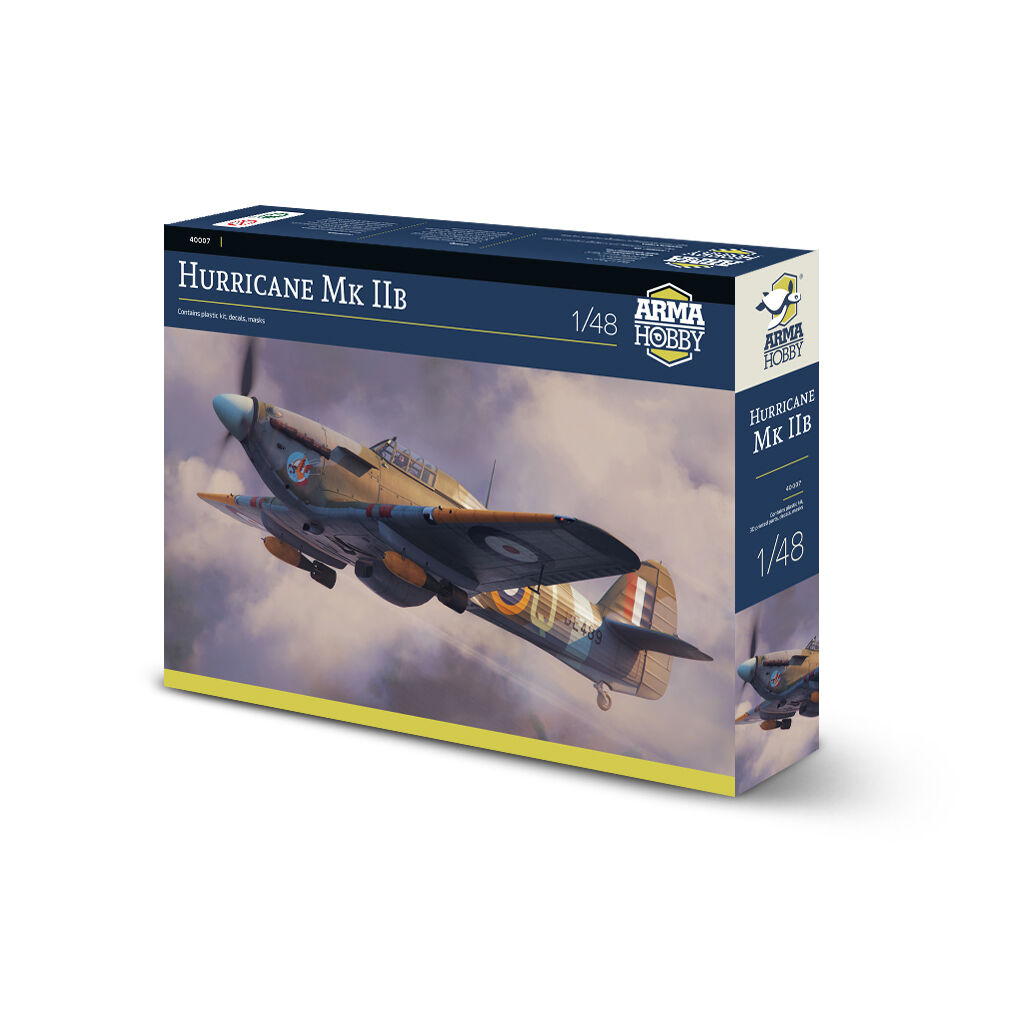 Nowy model 1/48 z Arma Hobby – Hurricane Mk IIB