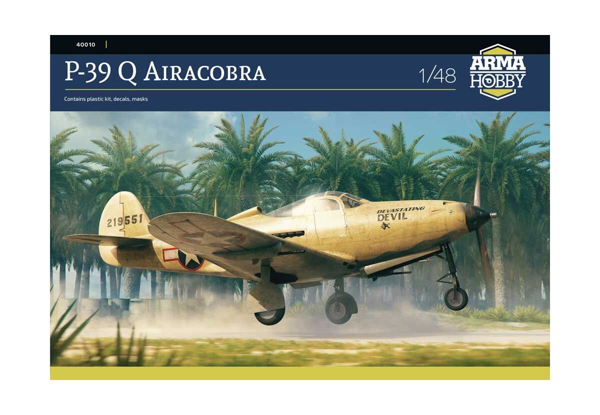 Zapowiedź modelu P-39 Airacobra 1/48