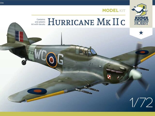 Przedsprzedaż Hurricane IIc Model Kit i ramki plastikowe 