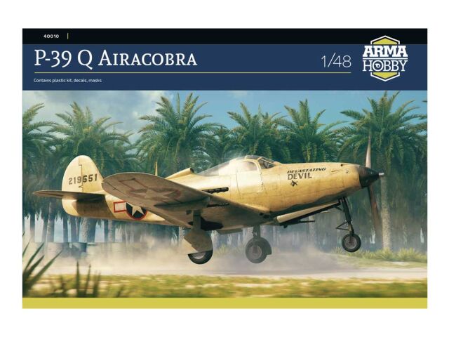 Zapowiedź modelu P-39 Airacobra 1/48