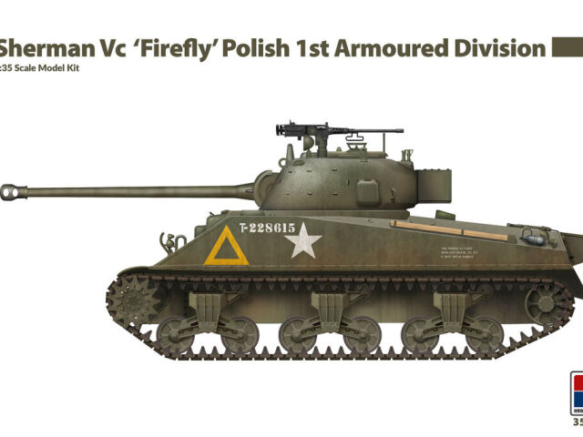 Nowość Hobby2000: Sherman Firefly – Polska 1 Dywizja Pancerna